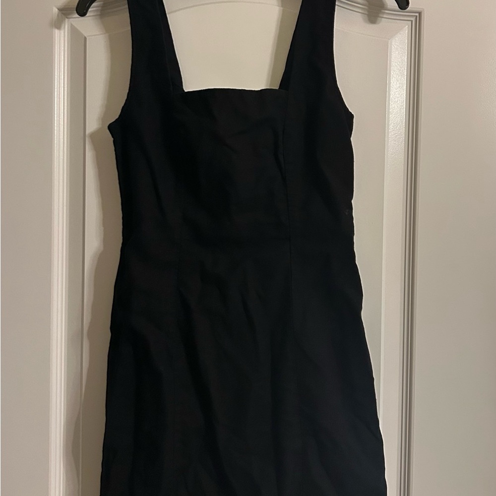 Cute Black Sleeveless Dress